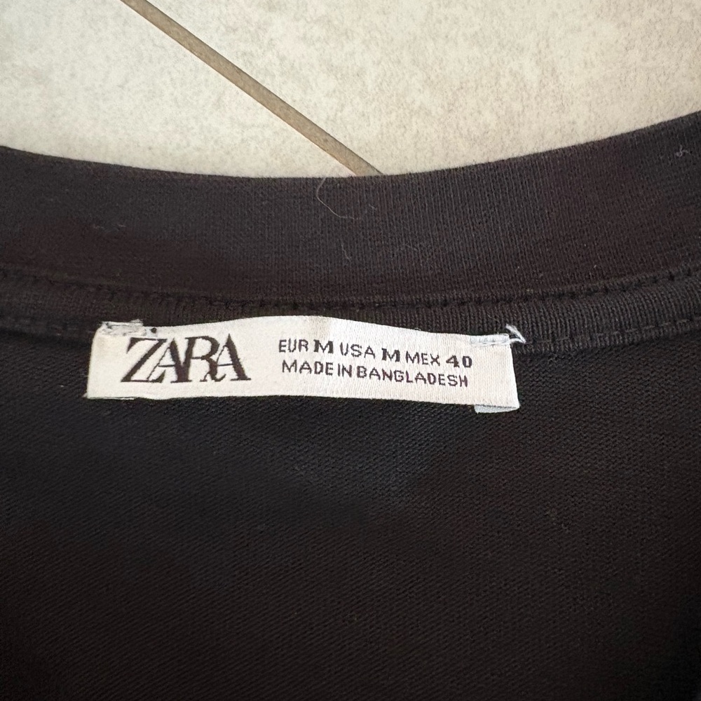 Zara Charcoal Tee